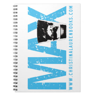 Maximales gewundenes Notizbuch Notizblock