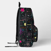Maximalist Abstract Expression  Bedruckter Rucksack (Links)
