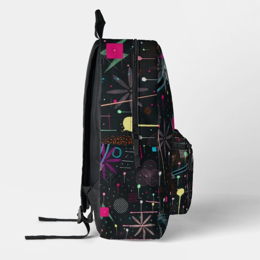 Maximalist Abstract Expression  Bedruckter Rucksack (Links)