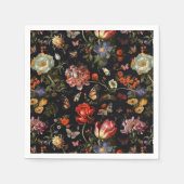 Maximalist Barock Floral Serviette (Vorderseite)