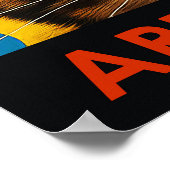 Maximalist Bathroom Wall Art, American Shorthair Poster (Ecke)