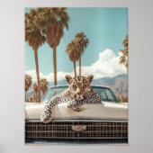 Maximalist Leopard Print, Luxury Leopard Poster (Vorne)