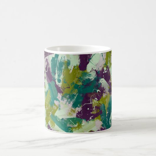 Maximalist Paint Splatters Kaffeetasse (Mittel)