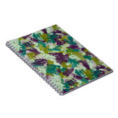 Maximalist Paint Splatters Notizblock (Rechte Seite)