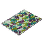 Maximalist Paint Splatters Notizblock (Linke Seite)