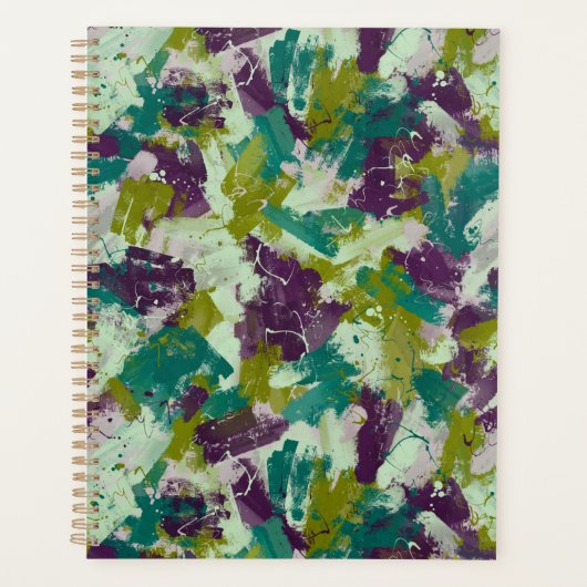 Maximalist Paint Splatters Planer (Vorderseite)