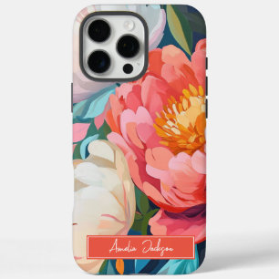 Maximalist Vibrant Floral Bold und stilvoll iPhone 16 Pro Max Hülle