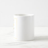 Maximalistische Designs für dynamische Persönlichk Kaffeetasse (Mittel)