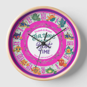 Maximalistische Küchen-Teatime-Personalisierung FÜ Uhr