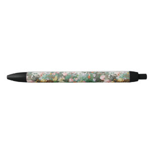 Maximalistischer Traum Vintage-Blumenmuster  Kugelschreiber