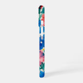 Maximalistisches florales Wasserfarbenmuster iPhone 16 Hülle (Linke Seite)