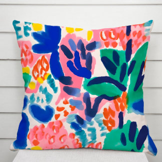 Maximalistisches Vintages Design-Throw-Kissen der Kissen