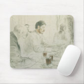 Maxime Gorky, das sein Gedicht-'Kinder von liest Mousepad (Mit Mouse)