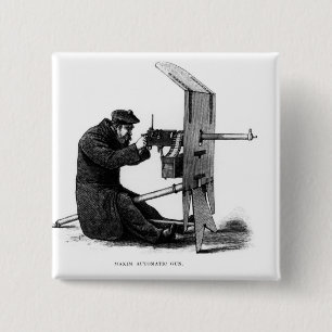 Maxime-Maschinengewehr Button