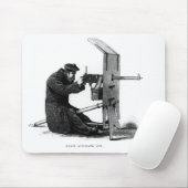 Maxime-Maschinengewehr Mousepad (Mit Mouse)