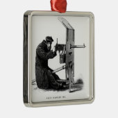 Maxime-Maschinengewehr Silbernes Ornament (Rechts)