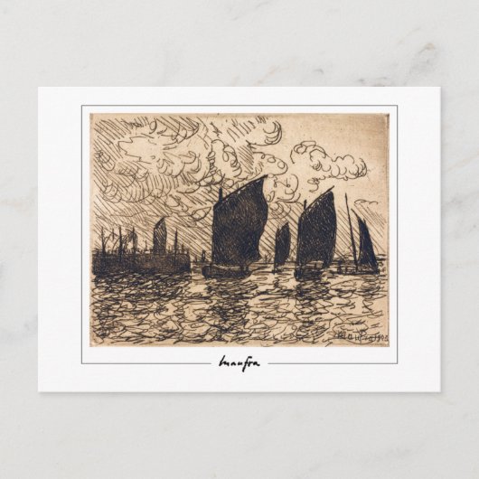 Maxime Maufra #103 - Fine Art Postcard Postkarte (Vorderseite)