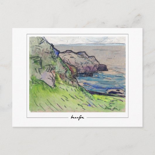 Maxime Maufra #12 - Fine Art Postcard Postkarte (Vorderseite)