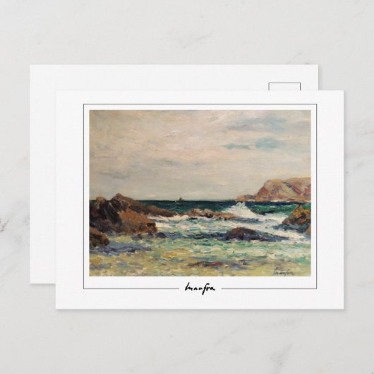 Maxime Maufra #162 - Fine Art Postcard Postkarte (Vorne/Hinten)