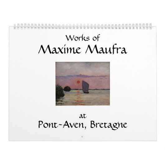 Maxime Maufra 2020 Impressionist Art Calendar Kalender (Titelbild)