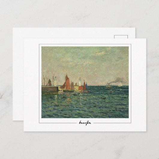 Maxime Maufra #3 - Fine Art Postcard Postkarte (Vorne/Hinten)