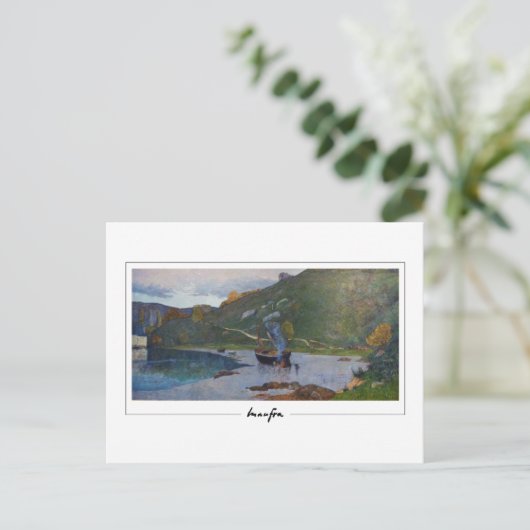 Maxime Maufra #66 - Fine Art Postcard Postkarte (Stehend Vorderseite)