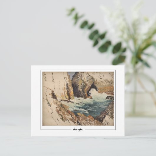 Maxime Maufra #70 - Fine Art Postcard Postkarte (Stehend Vorderseite)