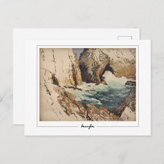 Maxime Maufra #70 - Fine Art Postcard Postkarte (Vorne/Hinten)