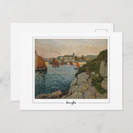 Maxime Maufra #8 - Fine Art Postcard Postkarte (Vorne/Hinten)