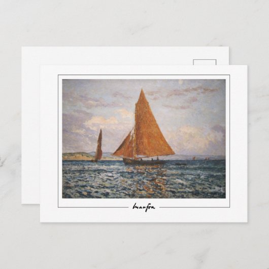 Maxime Maufra #93 - Fine Art Postcard Postkarte (Vorne/Hinten)