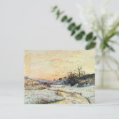 Maxime Maufra - Morgen im Winter Postkarte (Stehend Vorderseite)