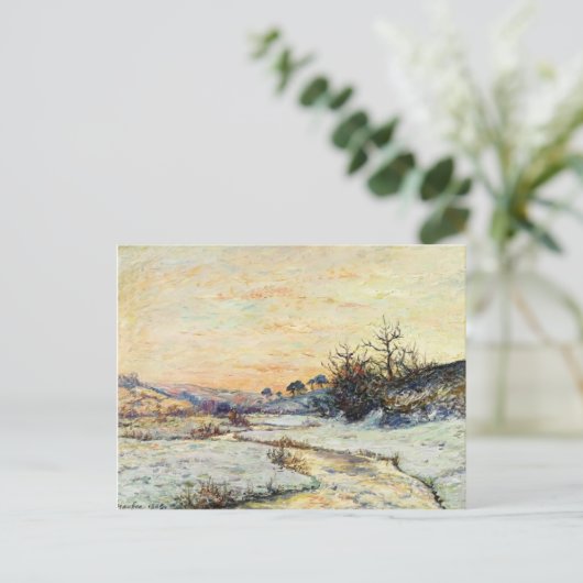 Maxime Maufra - Morgen im Winter Postkarte (Stehend Vorderseite)