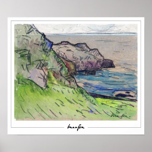 Maxime Maufra Zedign Art Poster #12 (Vorne)