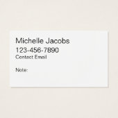 Maximieren Sie Künstler mit modernen, trendigen Vi (Rückseite)