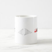 Maximilian-Emanzipations-Welt/Zeit-Tasse Kaffeetasse (Mittel)