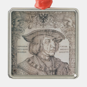 Maximilian I, Kaiser von Deutschland, 1518 Ornament Aus Metall