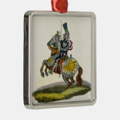 Maximilian I, König von Deutschland und von Silbernes Ornament (Rechts)