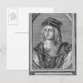 Maximilian I Postkarte (Vorne/Hinten)