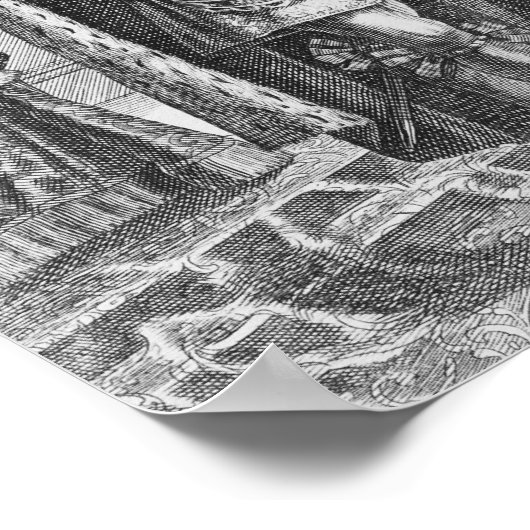 Maximilian II Emanuel , bayerischer Fürst Poster (Ecke)