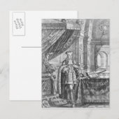 Maximilian II Emanuel , bayerischer Fürst Postkarte (Vorne/Hinten)