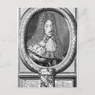 Maximilian II Emanuel Postkarte
