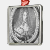Maximilian II Emanuel Silbernes Ornament (Links)