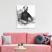 Maximilian II. , König von Bayern Leinwanddruck (Insitu (Wohnzimmer))