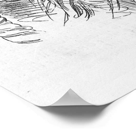 Maximilian II. , König von Bayern Poster (Ecke)