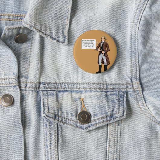 Maximilian Robespierre Zitat 1 Button (Beispiel)