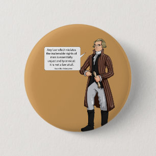 Maximilian Robespierre Zitat 1 Button