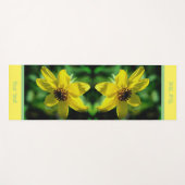 Maximilian Sunflower Personalisiert Yogamatte (Vorderseite (Horizontal))