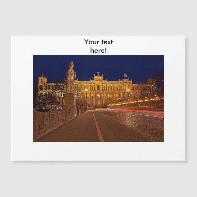 Maximilianeum Munich Magnetkarte (Vorderseite)