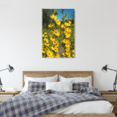 Maximilians Sonnenblume (Helianthus Maximiliani) Leinwanddruck (Insitu (Schlafzimmer))