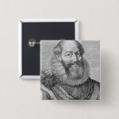 Maximilien de Bethune, duc de Sully, 1614 Button (Vorne & Hinten)